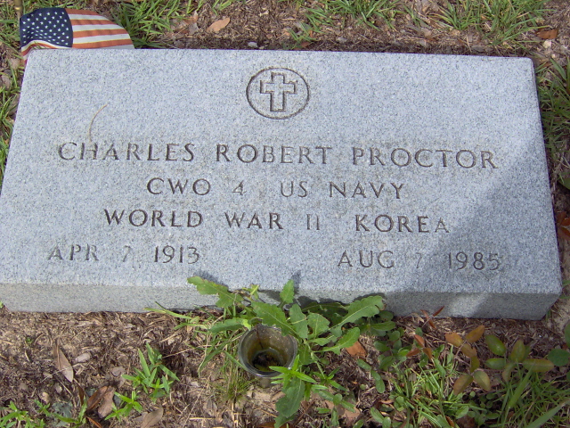 Headstone for Proctor, Charles Robert